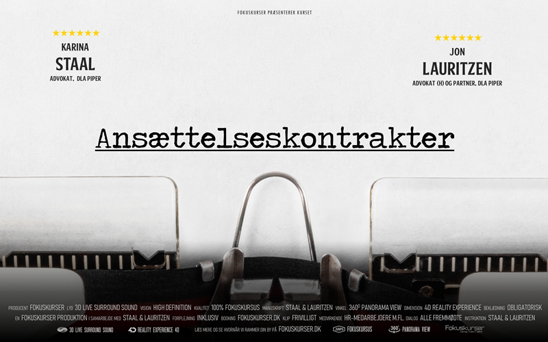 Ansættelseskontrakter 2023